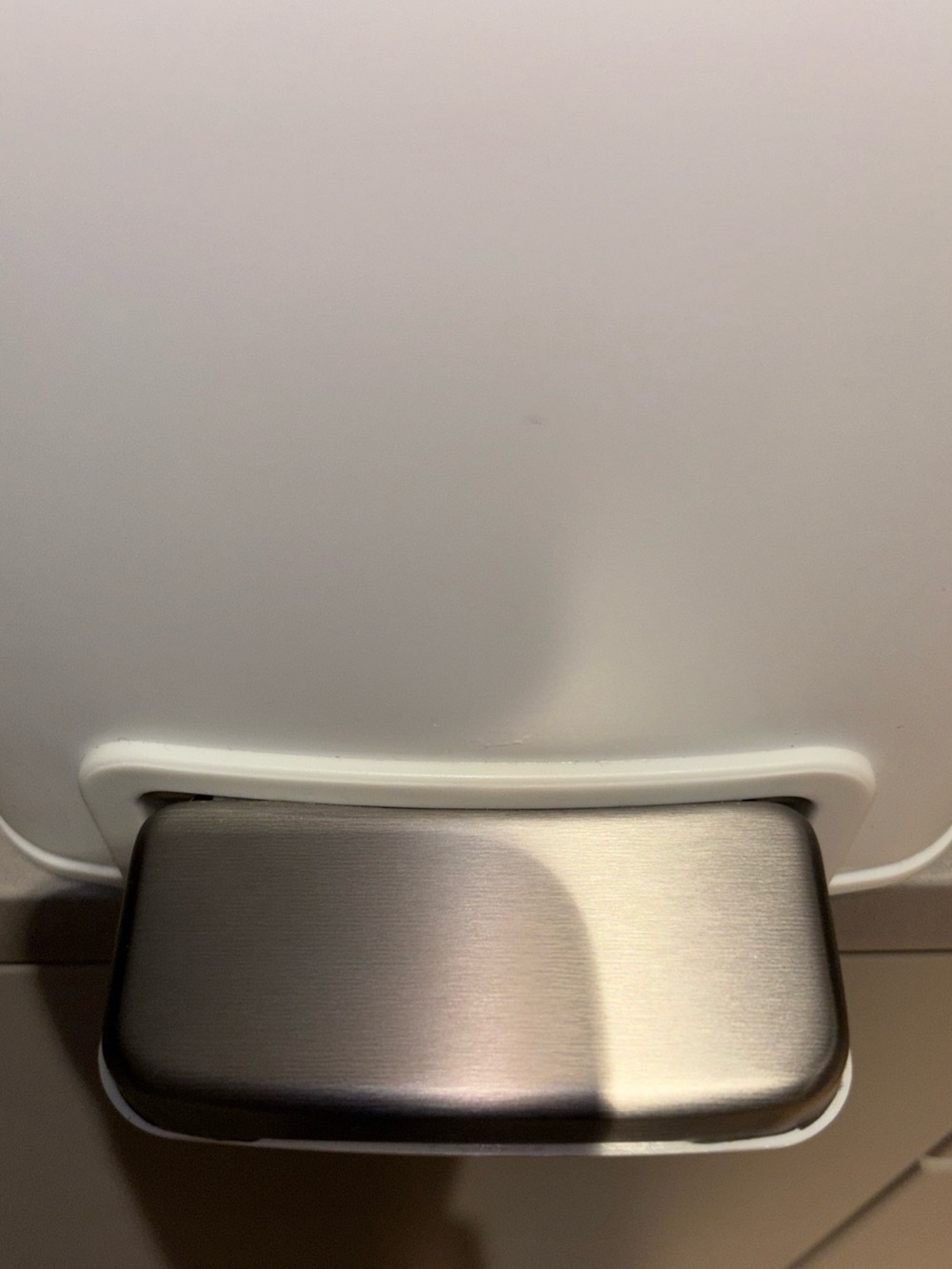 Kohler White Step Trash Can with Pedal - Home Bath - Picture 7 of 16